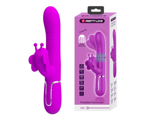 Вибромассажёр-кролик Ridgely, 4 в 1