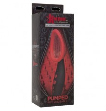 2408-01 BX DJ ЭМ/ Автоматическая женская вибропомпа Kink - Pumped - Rechargeable Automatic Vibrating