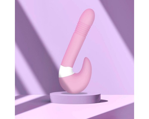Вибростимулятор зоны G, 2 в 1, розовый