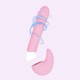 Вибростимулятор зоны G, 2 в 1, розовый