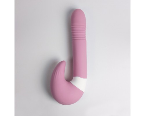Вибростимулятор зоны G, 2 в 1, розовый