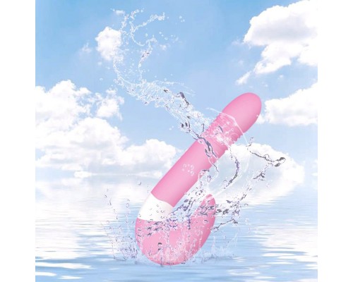 Вибростимулятор зоны G, 2 в 1, розовый