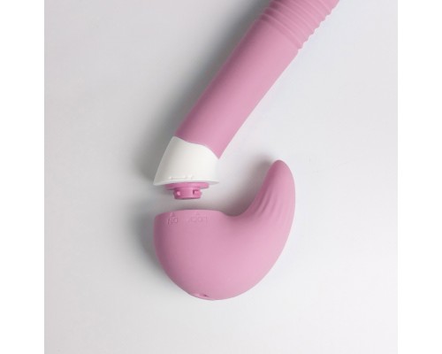 Вибростимулятор зоны G, 2 в 1, розовый