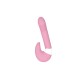 Вибростимулятор зоны G, 2 в 1, розовый