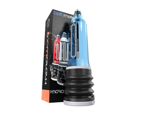 Гидропомпа HydroMax9 синяя: мощный интимный аксессуар для увеличения размера и улучшения эрекции