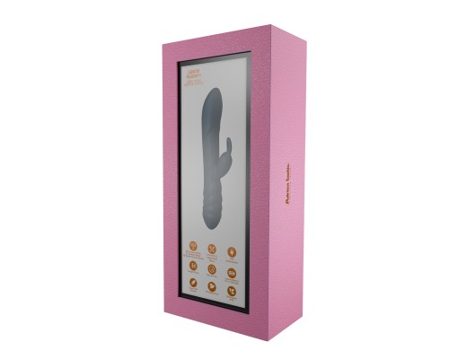 Twister Вибратор-ротатор с клиторальным стимулятором, черный: страстные ощущения и удовлетворение