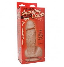 Фаллоимитатор с семяизвержением The Amazing Squirting Realistic Cock - White