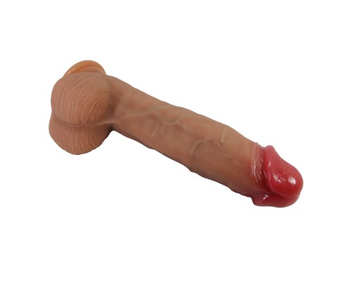 Фаллоимитатор-реалистик с мошонкой, на присоске Orton