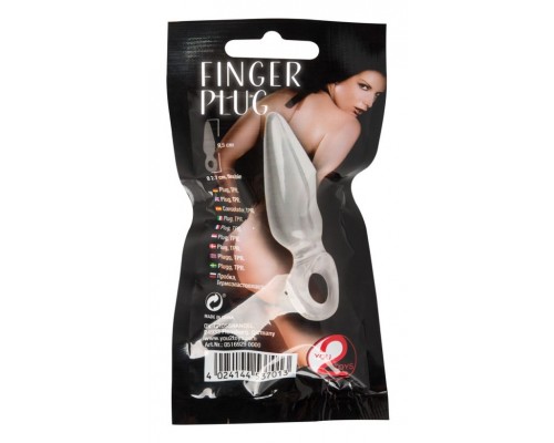 Анальная пробка на палец руки Finger Plug You2Toys - секс игрушка для анального удовольствия!