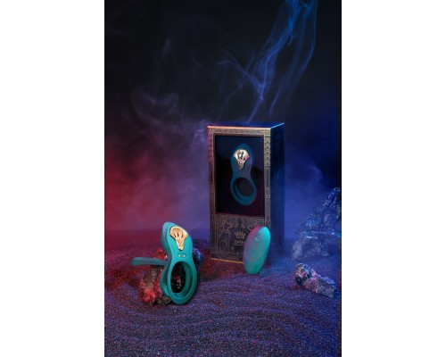 Эрекционное виброкольцо с пультом BAYEK, чёрное