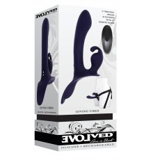 Страпон с вибрацией Giving Vibes