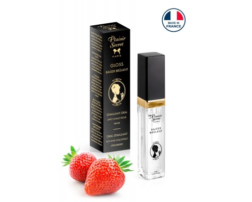 Стимулирующий блеск для губ, клубника, 7 мл