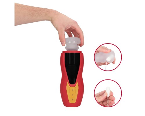 Интерактивный мастурбатор Masturs Fire Sorceress Solara. Нагрев, вибрация, движение.