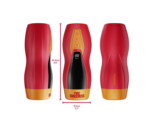 Интерактивный мастурбатор Masturs Fire Sorceress Solara. Нагрев, вибрация, движение.