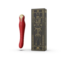 Вибростимулятор с поступательными движениями KING, красный