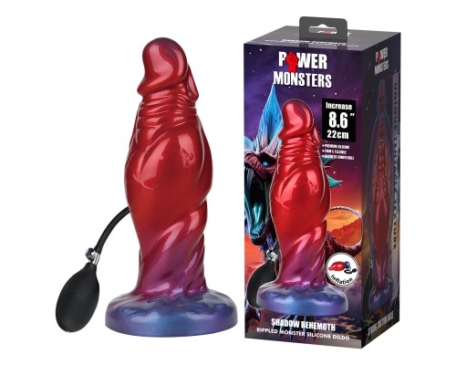 Shadow Behemoth, фаллоимитатор, увеличивающийся в размере, серии Power Monsters, 24 см