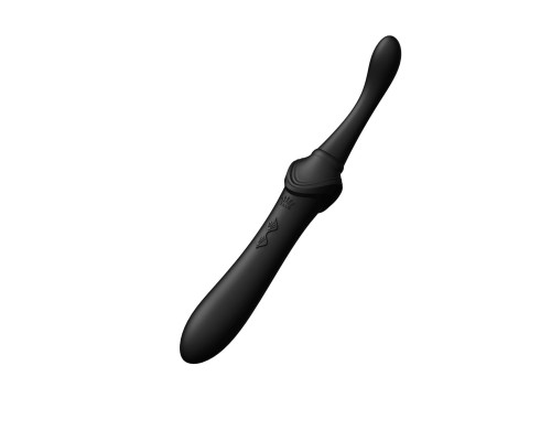 Клиторальный вибростимулятор с насадками BESS, чёрный