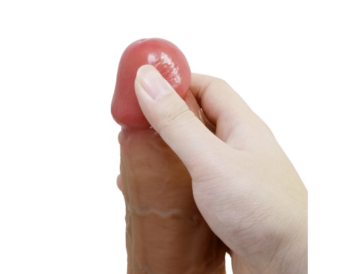 Фаллоимитатор-реалистик с мошонкой, на присоске Najm