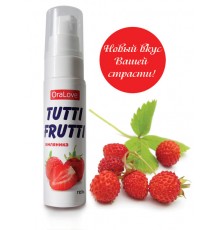 ГЕЛЬ TUTTI-FRUTTI ЗЕМЛЯНИКА серии OraLove 30г  арт. LB-30002