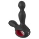 Вибромассажер простаты с нагревом и ротацией Silicone Prostate Plug