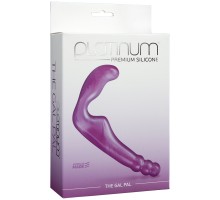 Сиреневый Безременной страпон, стимулятор точки G без вибрации
