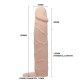 Увеличьте размеры с Penis sleeve 7: закрытая насадка-удлинитель реалистичной формы