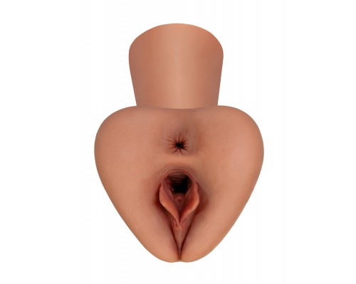 Мастурбатор вагина и анус Pick Your Pleasure XL Stroker, загорелый