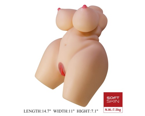 Мастурбатор-торс Grace, вагина и анус