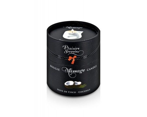 MASSAGE CANDLE COCONUT 80ML Свеча с массажным маслом Кокос 80 мл