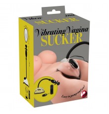 Вакуумная помпа для половых губ с вибрацией Vibrating Vagina Sucker