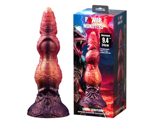 Savage Beastlord, фаллоимитатор на присоске, серии Power Monsters, 24 см
