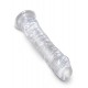 Прозрачный фаллоимитатор на присоске King Cock Clear 8 - интимный товар для наслаждения (70 символов)