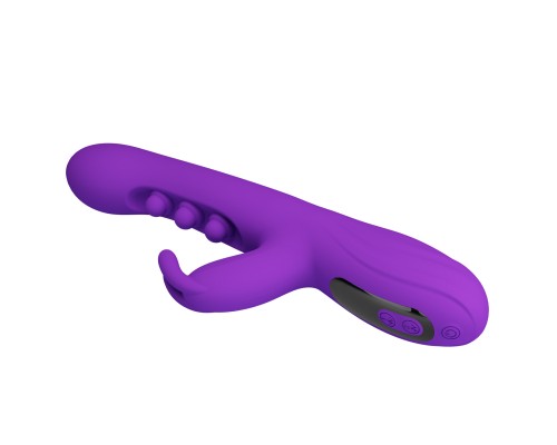 Вибростимулятор-кролик с шариками для точки G Sabien