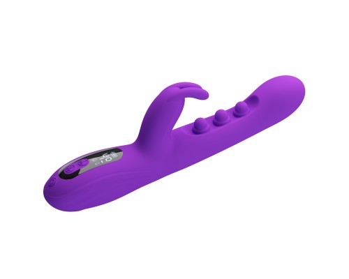 Вибростимулятор-кролик с шариками для точки G Sabien