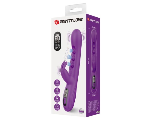 Вибростимулятор-кролик с шариками для точки G Sabien