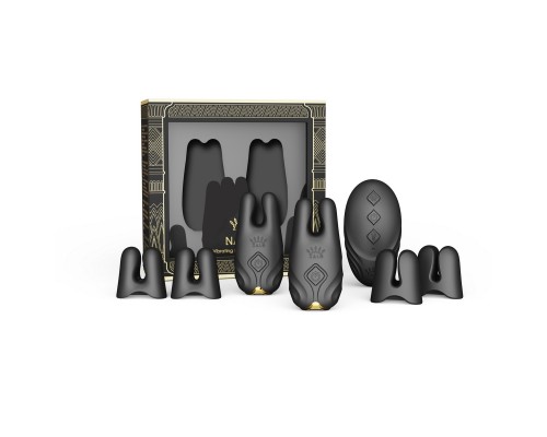 Виброзажимы на соски NAVE, чёрные