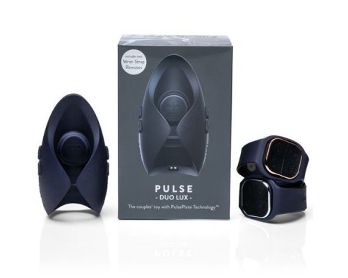 PULSE Duo Lux Инновационный мужской вибратор с 2 пультами ДУ для пар