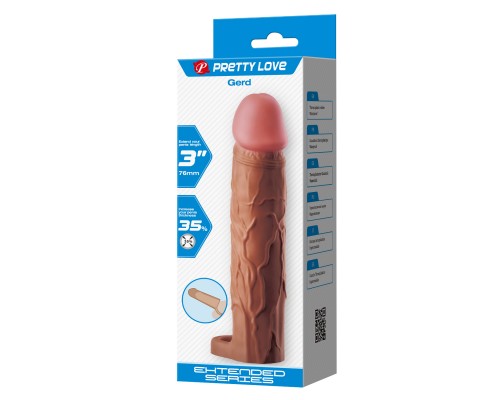 Насадка-удлинитель с подхватом мошонки Gerd