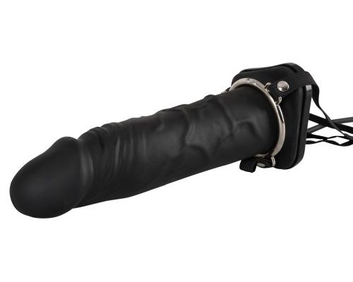 Страпон на ремешках с функцией расширения Inflatable Strap-On
