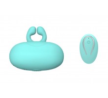 Вибростимулятор для орального секса, бирюзовый