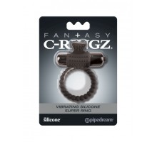 Эрекционное виброкольцо Fantasy C-Ringz Vibrating Silicone Super Ring