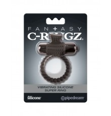 Эрекционное виброкольцо Fantasy C-Ringz Vibrating Silicone Super Ring