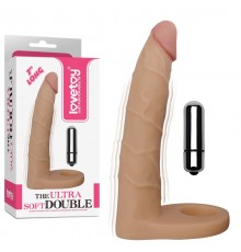 Вибронасадка на пенис The Ultra Soft Double-Vibrating