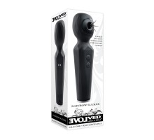 Rainbow Sucker Клиторальный вибратор WAND с вакуумной стимуляцией 