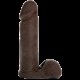 Насадка реалистик 8 черн. для Харнесс, UR3 Vac-U-Lock - 8 ULTRASKYN Cock - Choco