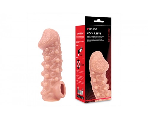 Насадка на фаллос с шариками CS.010-M