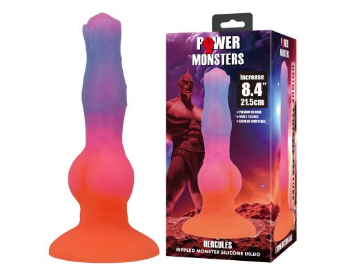 Hercules, фаллоимитатор на присоске, серии Power Monsters, 21,5 см