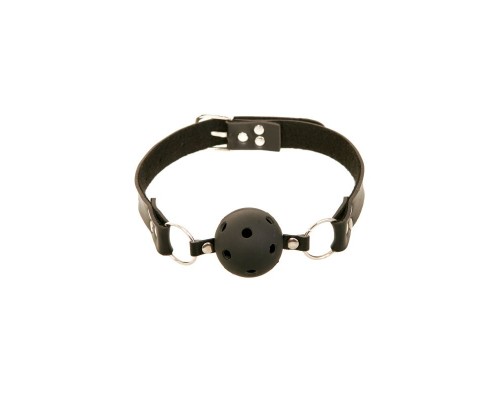 Кляп Breathable Ball Gag с отверстиями - идеальное средство для ограничения речи и повышения удовольствия