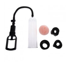 Помпа мужская поршневая, 3 уплотнителя  уплотнитель - вагина