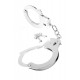 Металлические наручники Designer Metal Handcuffs - стильные и качественные аксессуары для экспериментов в спальне